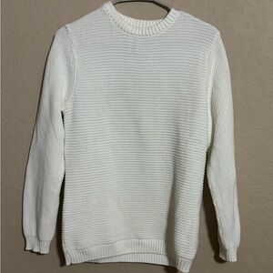 Classic White Women's Sweater